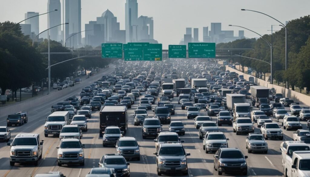 traffic congestion in Dallas